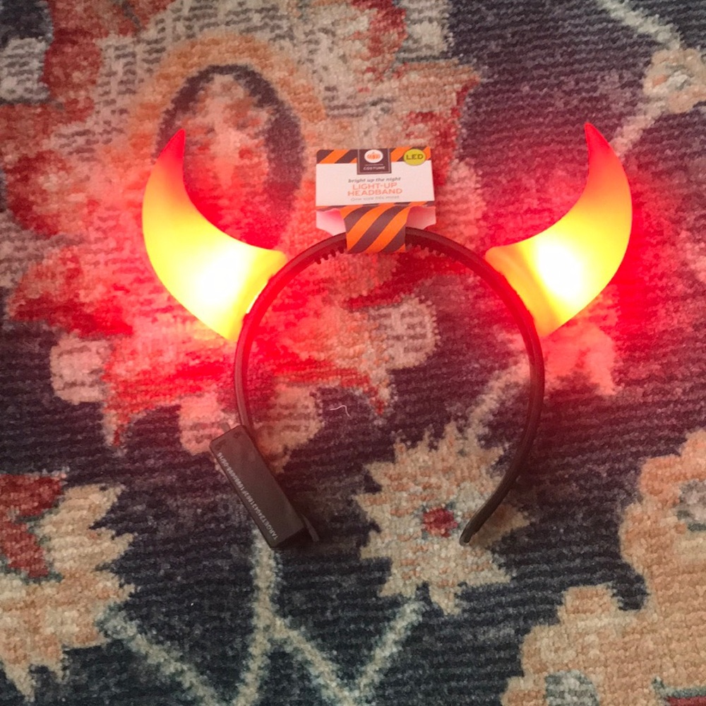 Light up Devil Horns